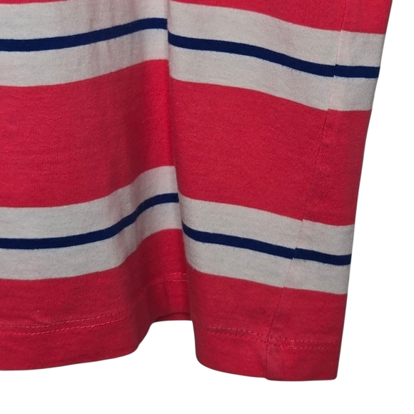 U.S. POLO Assn. Black Label Mens Classic Striped V Neck Cotton Shirt Size XL - Picture 4 of 7